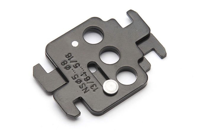 Loch-schwarze doppelte Hauptverschluss-Haspe der Sicherheits-Ausrück-Haspe-Aluminiumschieber-Haspe-3