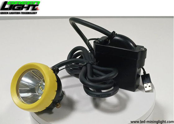 Sicherheit LED, die wieder aufladbares LED Scheinwerfer 15000lux 6.8Ah des hellen Schutzhelm-CER genehmigt gewinnt