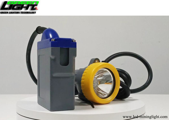 Laser, der LOGO Miners Cap Lamp 15000lux flammhemmendes IP68 mit Kabel graviert