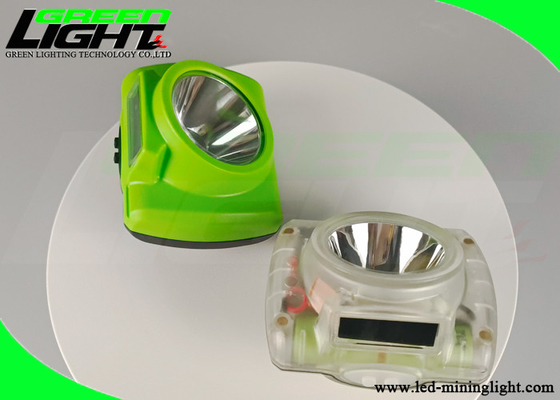 Feuerverzögernde drahtlose Anzeige Bergmann-Cap Lamps 13000 Lux Brightness With Battery Status