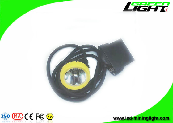 IP68 wasserdichter Bergmann Cap Lamp 10000 Lux Supporting USB, das 18 Stunden Arbeitszeit für Untertagekohlengrube auflädt