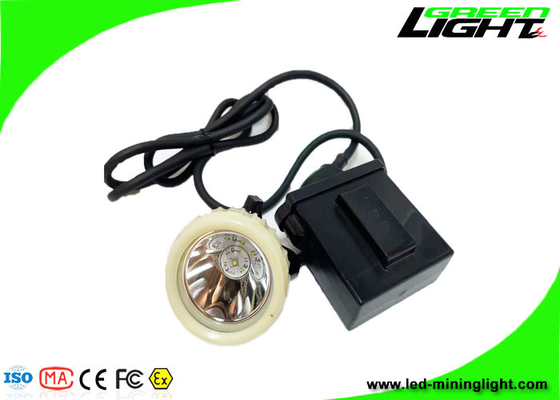 10000 Lux Mining Hard Hat Lights 6600mAh Wiederaufladbare Mining Cap Lampen