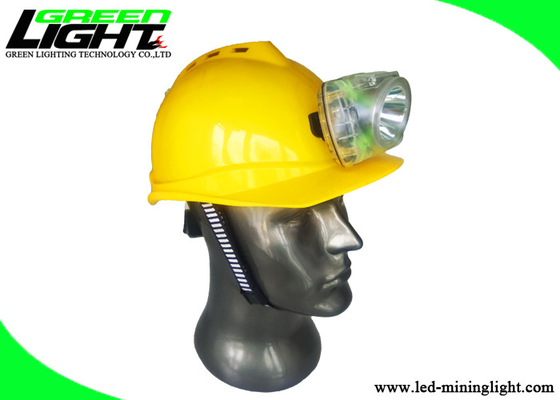 USB wiederaufladbarer Coal Miner Scheinwerfer 232 Lumen Fernlicht Leichte ABS-Schale