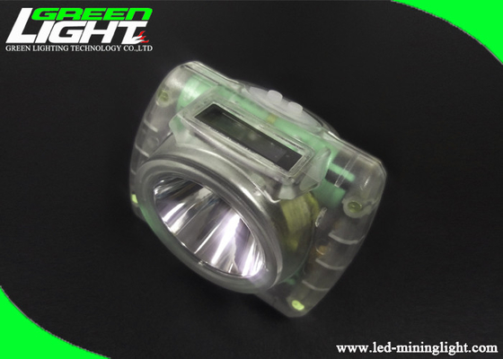 USB wiederaufladbarer Coal Miner Scheinwerfer 232 Lumen Fernlicht Leichte ABS-Schale