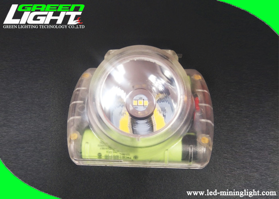 USB wiederaufladbarer Coal Miner Scheinwerfer 232 Lumen Fernlicht Leichte ABS-Schale