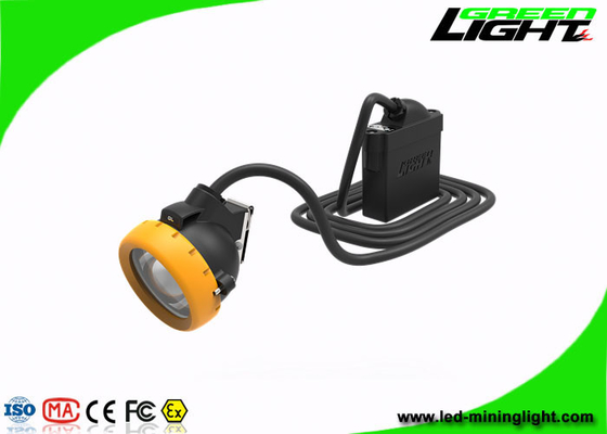 16 Stunden LED Mining Cap Lights 10000 Lux 6600 mAh USB-Ladegerät Bergmann-Scheinwerfer für Schutzhelm