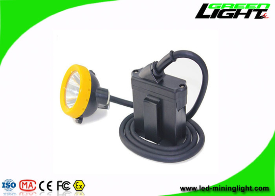 10000 Lux 18 Stunden 7800 mAh LED Miners Cap Lampe mit Kabel mit Warnfunktion für geringere Leistung