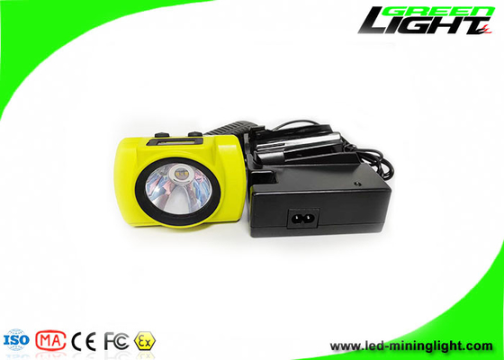 18000Lux OLED-Bildschirm LED-Bergmann-Scheinwerfer Magnetischer wiederaufladbarer USB-ABS / PC-Lampenkörper