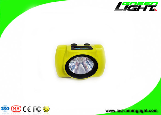 18000Lux OLED-Bildschirm LED-Bergmann-Scheinwerfer Magnetischer wiederaufladbarer USB-ABS / PC-Lampenkörper