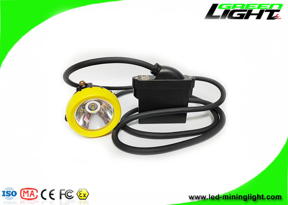 6.6Ah/7.8Ah 16 Stunden LED Miners Cap Lampe Wiederaufladbar 10000 Lux Explosionsgeschützt