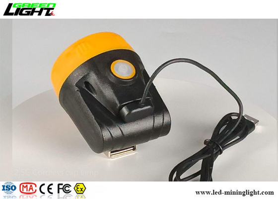 Sicherheits-LED-Bergbauleuchte, kabellos, 10000 Lux, 3,7 V, mit Ladeanzeige