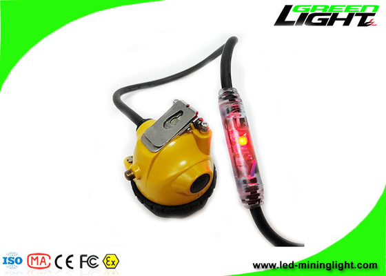 IP68 Wasserdichte LED-Bergmannkappenlampe 25000Lux 348lum Untertagebau-Scheinwerfer