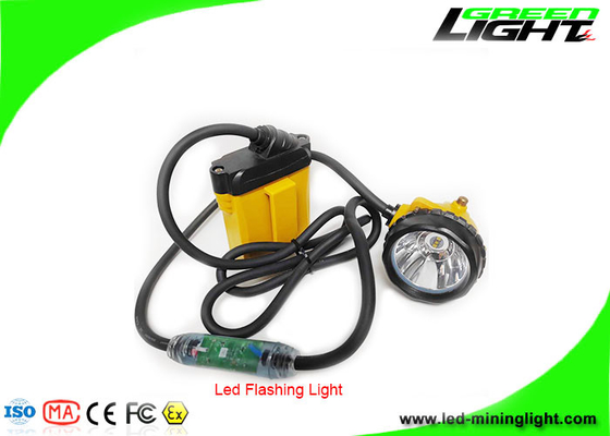 IP68 Wasserdichte LED-Bergmannkappenlampe 25000Lux 348lum Untertagebau-Scheinwerfer