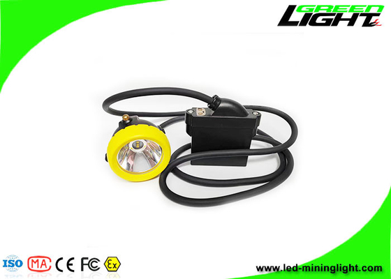 ABS-Silikon 1,67 W 7,8 Ah Kabelgebundene LED-Kappenlampe 10000 Lux Wiederaufladbarer Li-Ionen-Akku USB-Lade-Miner-Scheinwerfer