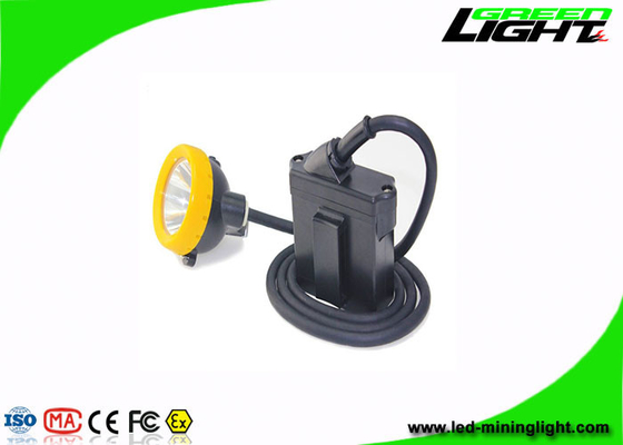 7.8Ah wiederaufladbare Mining Cap Lampen Silicon Button 10000lux 216lum Underground Miner Cap Lampe