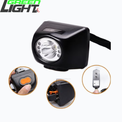 221 Lumen 8000 Lux Coal Miners Hat Light Wasserdichter wiederaufladbarer digitaler Bildschirmscheinwerfer