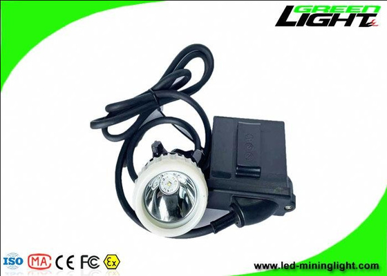 Kappe des Bergbau-6600mA beleuchtet 4000/10000 wasserdichte geführte geschnürte Bergmann-Kopfleuchte Lux Anti Explosion Rechargeables IP67