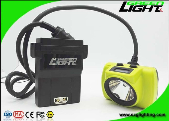 Kohlenpanasonic-Batterie USBs 25000Lux 530lum IP68 der licht-13.6Ah wasserdichter Bergmann Cap Lamp