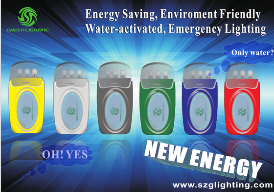 Wasser-aktiviertes Licht mit neuer Energie für emergncy Beleuchtung