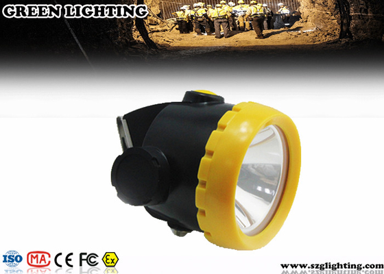 1W 4000 Bergbau-Licht des Lux-LED mit 2.2Ah Li-Ion Battery Water Proof IP68 