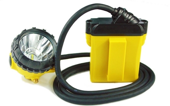 Beleuchten wasserdichte Bergmänner 10.4AH, 25000 Lux Strong Brightness Miners Lamp 