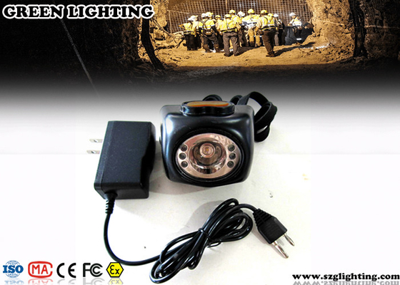 Drahtlose Schutzhelm-Lichter mit LCD-Bildschirm-Schwarz-klassischem Bergbauscheinwerfer