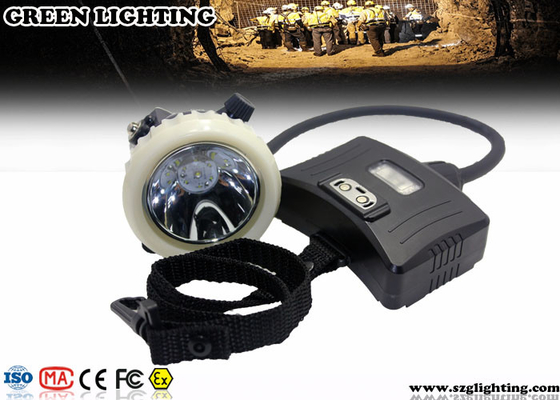 Rückseiten-Warnlicht Atex-Bescheinigung 3.7V IP67 CREE Mining Cap Lights With