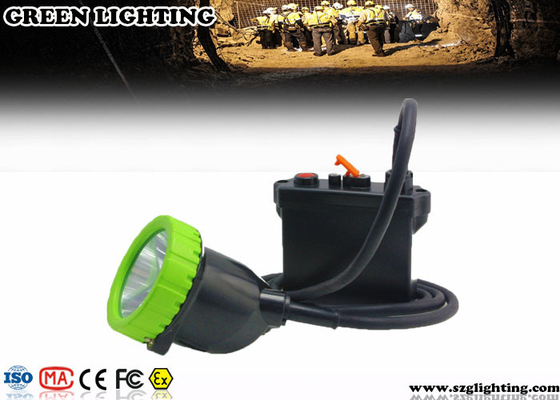 Farbe IP67 11.2Ah 5W Cree Mining Cap Lights Four, die ATEX beleuchtet, genehmigte