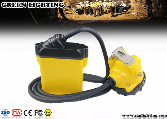 IP68 genehmigtes 25000lux 3W Cree Safety Mining Cap Lights mit dem 3 Niveau-Beleuchten