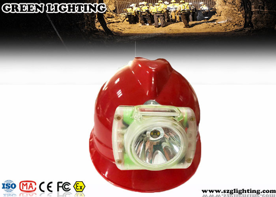 GLC-6 IP68 5.2AH Bergbau-Kappen-Lichter mit Gewicht OLED-Schirm-200g 13000 Lux