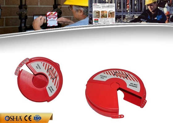 ABS Schieber-Schraubensicherung, 470g Gewicht kundenspezifischer Logo Valve Lockout