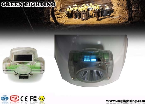Anti- explosiver Bergbauscheinwerfer LED, Bergmann-Lampe 6.2AH OLED Anzeigen-LED 