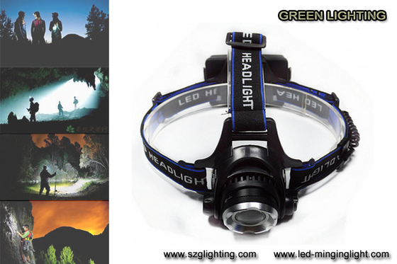 wieder aufladbarer Scheinwerfer XMLs T6 LED DES CREE-1000lumen mit justierbarer beleuchtender Stelle
