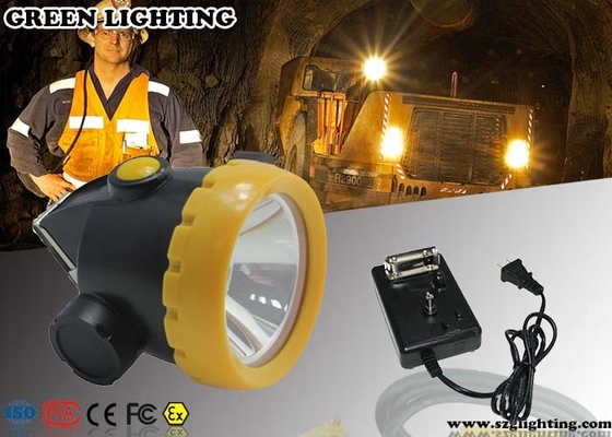 Bergbau-Licht Sicherheit 1W Cree-LED mit 2.2Ah wieder aufladbares Li - Ion Battery