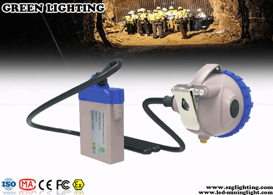 Explosionssichere Bergbaukappe beleuchtet 25000 Lux Strong Brightness Corded Style