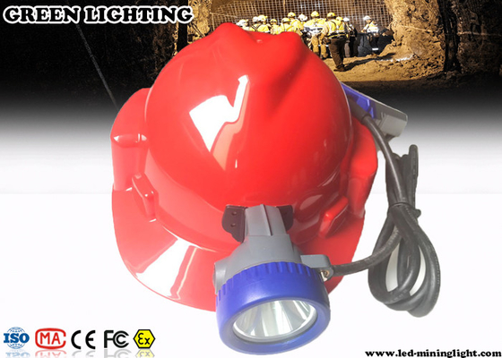 1.2Watt 230Lumens schnürte Sicherheits-wieder aufladbare Bergbaukopfleuchte mit 15000 Lux Strong Brightness