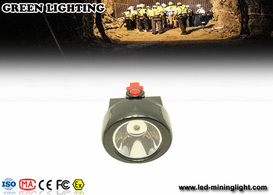 Schwarzer anti- explosiver wieder aufladbarer Bergmann-Scheinwerfer 13000 LUX High Brightness Soems