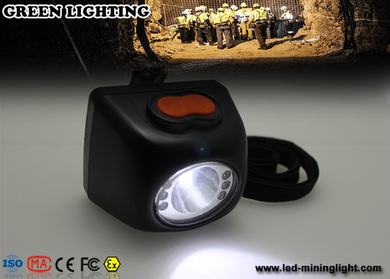 Explosionssicheres 3500-4500 Lux Led Miners Lamp, drahtlose Kopfleuchte 300ma Li - Ion Battery