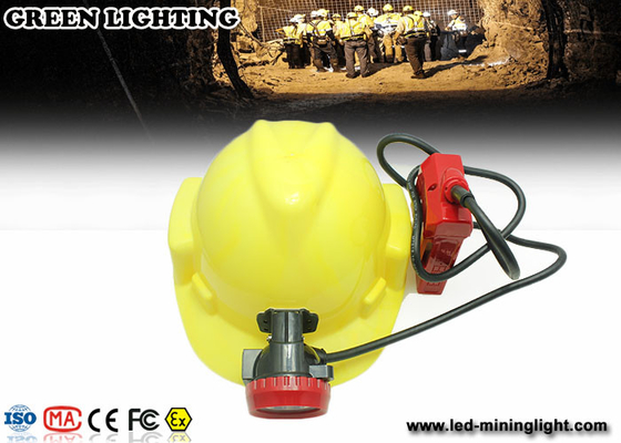 4500 Lux Led Mining Light, tragbare drahtlose Bergbaukopfleuchten mit 4ah Baterry