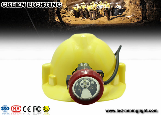 4500 Lux Led Mining Light, tragbare drahtlose Bergbaukopfleuchten mit 4ah Baterry