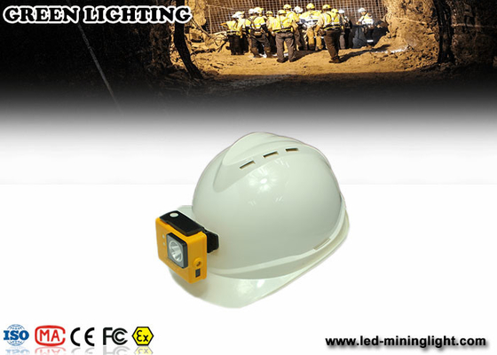 gelbe GLC-3A 6000Lux wieder aufladbare Sicherheits-Grubenlampe mit der Kapazität der Batterie 3.2Ah mit Fotorahmenmodell