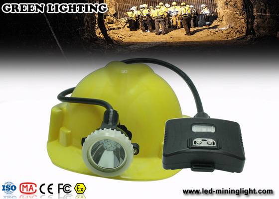Hohe Leistung 10000 Lux Superbirght Led Miners Lights/Bergbau-Schutzhelm-Licht-Leichtgewichtler