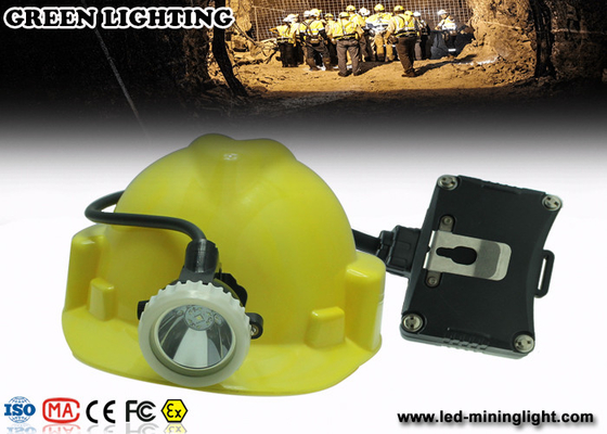 Hohe Leistung 10000 Lux Superbirght Led Miners Lights/Bergbau-Schutzhelm-Licht-Leichtgewichtler