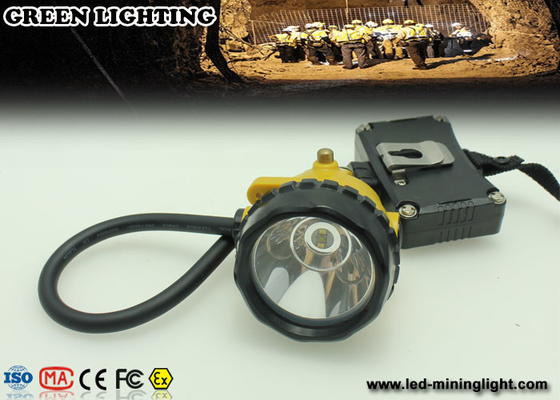 28000 Lux Explosion Proof LED Bergbauscheinwerfer, IP68 wasserdichter Bergmann Cap Lamp