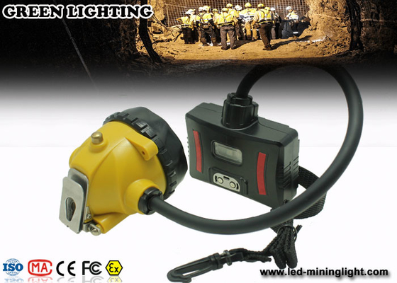 28000 Lux Explosion Proof LED Bergbauscheinwerfer, IP68 wasserdichter Bergmann Cap Lamp