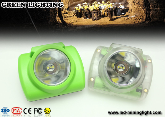 10000 Lux Rechargeable LED Bergbaulicht, tragbarer OLED-Schirm CREE Led Cap Lamp