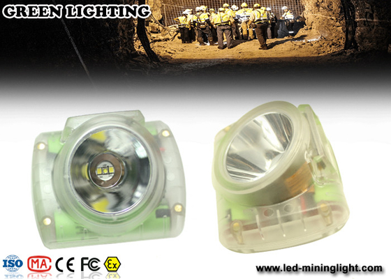 10000 Lux Rechargeable LED Bergbaulicht, tragbarer OLED-Schirm CREE Led Cap Lamp