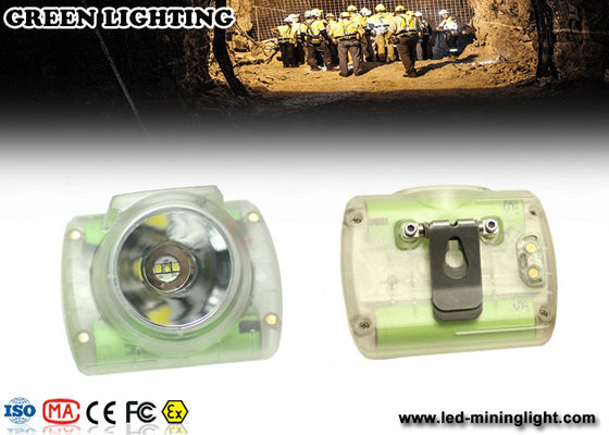 10000 Lux Rechargeable LED Bergbaulicht, tragbarer OLED-Schirm CREE Led Cap Lamp