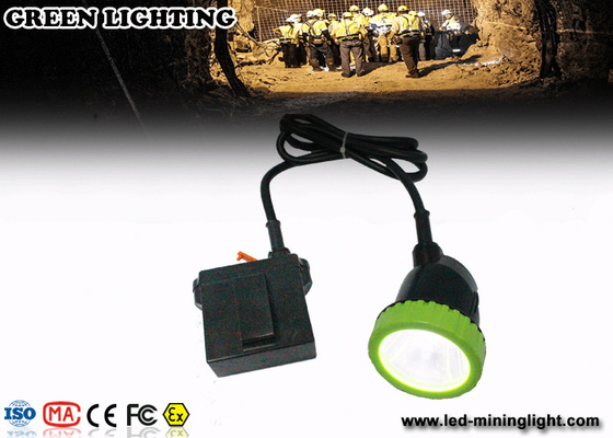 Die Helligkeit LED mit 50000 Lux beleuchtet starke Bergbau-Kappe explosionssichere Batterie Ion 5w 11.2Ah Li