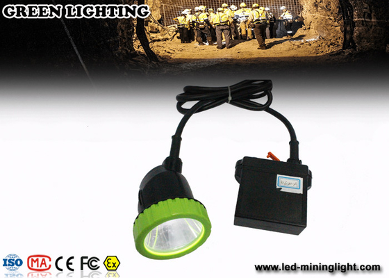 Die Helligkeit LED mit 50000 Lux beleuchtet starke Bergbau-Kappe explosionssichere Batterie Ion 5w 11.2Ah Li